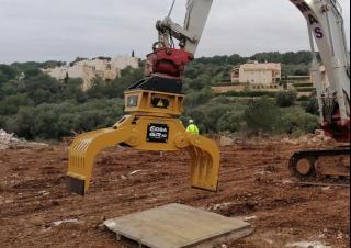 Demolizione - Frantumazione Benne frantoio selezionatrici OSA Demolition Equipment GR 10 