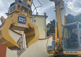 Demolizione - Frantumazione Benne frantoio selezionatrici OSA Demolition Equipment GR 15 