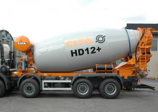 Betoniere su autotelaio CIFA HD 12+