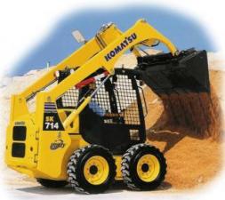 Minipale Komatsu SK714-5 Super Flow