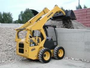 Minipale Komatsu SK818-5 Super Flow