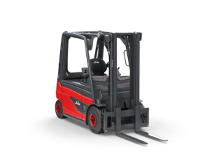 Carrelli elevatori frontali elettrici Linde E30 duplex