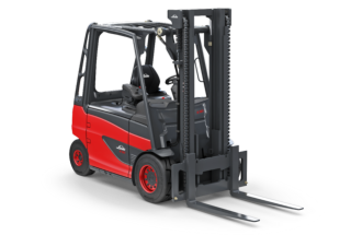 Carrelli elevatori frontali elettrici Linde E45/600H triplex