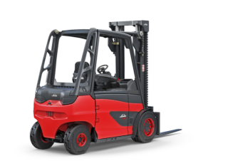 Carrelli elevatori frontali elettrici Linde E45/600HL Becerage triplex