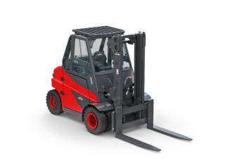Carrelli elevatori frontali elettrici Linde E70 triplex