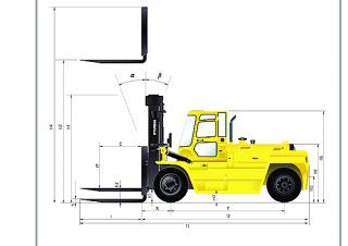 Hyundai 180 D 7 E Dimensioni e grandezza