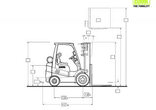 Clark C 15 D Dimensioni e grandezza