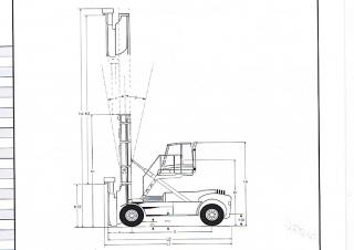 Linde C 80/4 Dimensioni e grandezza