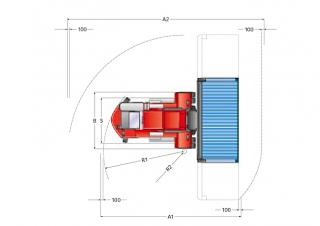 Kalmar DCE 80-45 E5 Dimensioni e grandezza