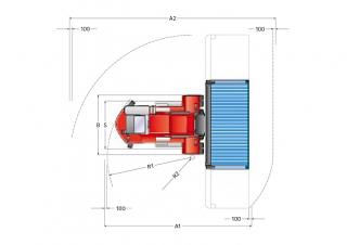 Kalmar DCE 80-45 E7 Dimensioni e grandezza