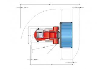 Kalmar DCE 90-45 E5 Dimensioni e grandezza