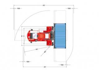 Kalmar DCF 80-45 E6 Dimensioni e grandezza