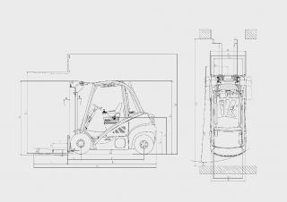 Carrelli elevatori antideflagranti Carrelli elevatori diesel antideflagranti Linde H30D