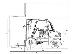 Carrelli elevatori antideflagranti Carrelli elevatori diesel antideflagranti Linde H 45 D