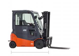 Carrelli elevatori frontali elettrici Toyota 8 FBMT 45