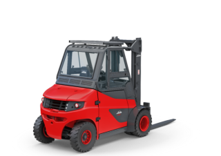 Carrelli elevatori frontali elettrici Linde E80 