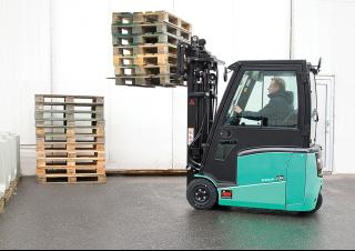 Carrelli elevatori frontali elettrici Mitsubishi FB16PN
