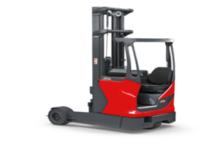 Carrelli elevatori retrattili elettrici Linde R20G triplex