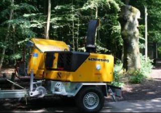 Smaltimento Cippatrici Schliesing 355 TX