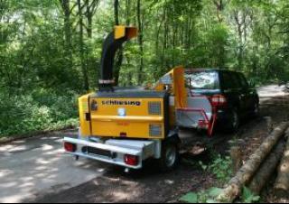 Smaltimento Cippatrici Schliesing 355 TX