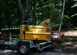 Smaltimento Cippatrici Schliesing 355 TX