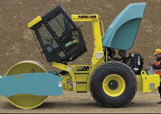 Rulli Compattatori stradali vibranti monotamburo Ammann ASC 130 D