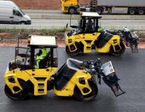 Rulli Compattatori stradali vibranti tandem Bomag BW 161 ADO-5