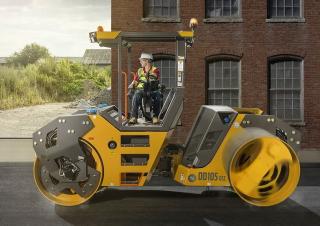 Rulli Compattatori stradali vibranti tandem Volvo DD105 OSC 