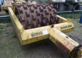 Rulli Compattatori stradali vibranti trainati Bomag BW 6
