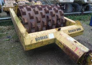 Rulli Compattatori stradali vibranti trainati Bomag BW 6 S