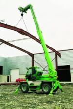 Sollevatori telescopici con torretta girevole Merlo Roto 30.16 K