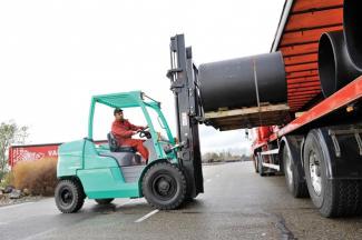 Carrelli elevatori frontali diesel Mitsubishi FD 50 N