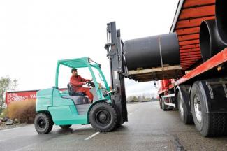 Carrelli elevatori frontali diesel Mitsubishi FD 50 CN