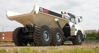 Dumperini articolati Terex TA 250