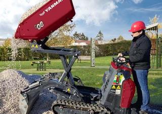 Dumper cingolati Yanmar C08-A HI TIP+ 