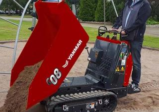 Dumper cingolati Yanmar C08-AG Power 