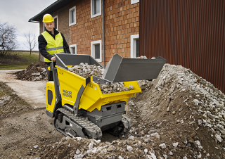 Dumper cingolati elettrici Wacker Neuson DT10e