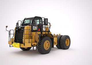 Dumper Rigidi Caterpillar 772G WTR Bare chassis