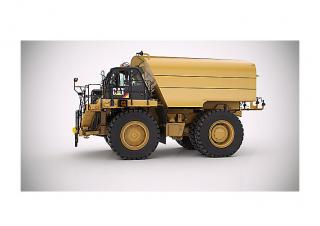 Dumper Rigidi Caterpillar 777G WTR Bare chassis