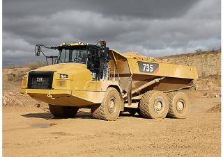 Dumperini articolati Caterpillar 735