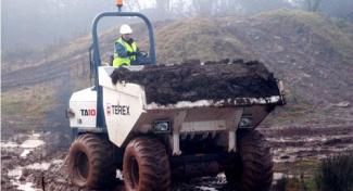 Dumpers a Ruote Terex TA 10