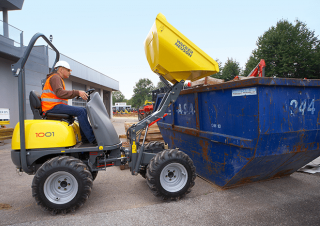 Dumpers a Ruote Wacker Neuson 1001 