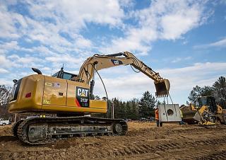 Escavatori cingolati Caterpillar 313F L GC