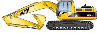Escavatori cingolati Caterpillar 325 C LN