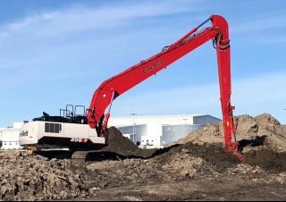 Escavatori cingolati Link-Belt 350 X4 Long Front