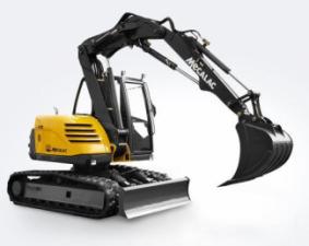 Escavatori cingolati Mecalac 714 MC e