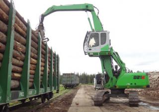 Movimentatori di materiali Sennebogen 821R E