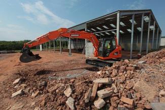 Escavatori cingolati Doosan DX140LCR-3