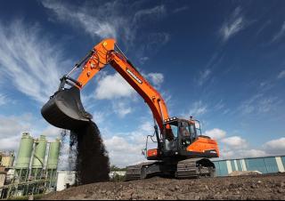 Escavatori cingolati Doosan DX255LC-5