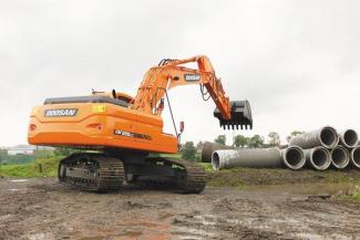 Escavatori cingolati Doosan DX255NLC-3